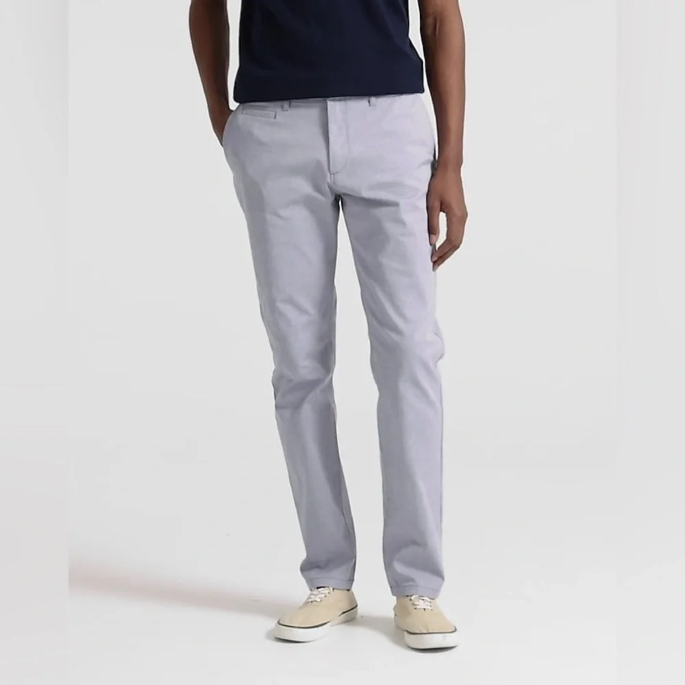 J Crew 484 Slim-fit tech oxford pant BX185